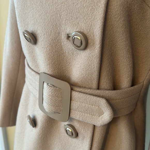 Crawfton for Hadley’s | Vintage 1960s Camel Long Dress Coat - Picture 3 of 7